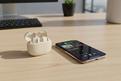 Bluetooth Wireless Noise-Canceling In-Ear Headphones